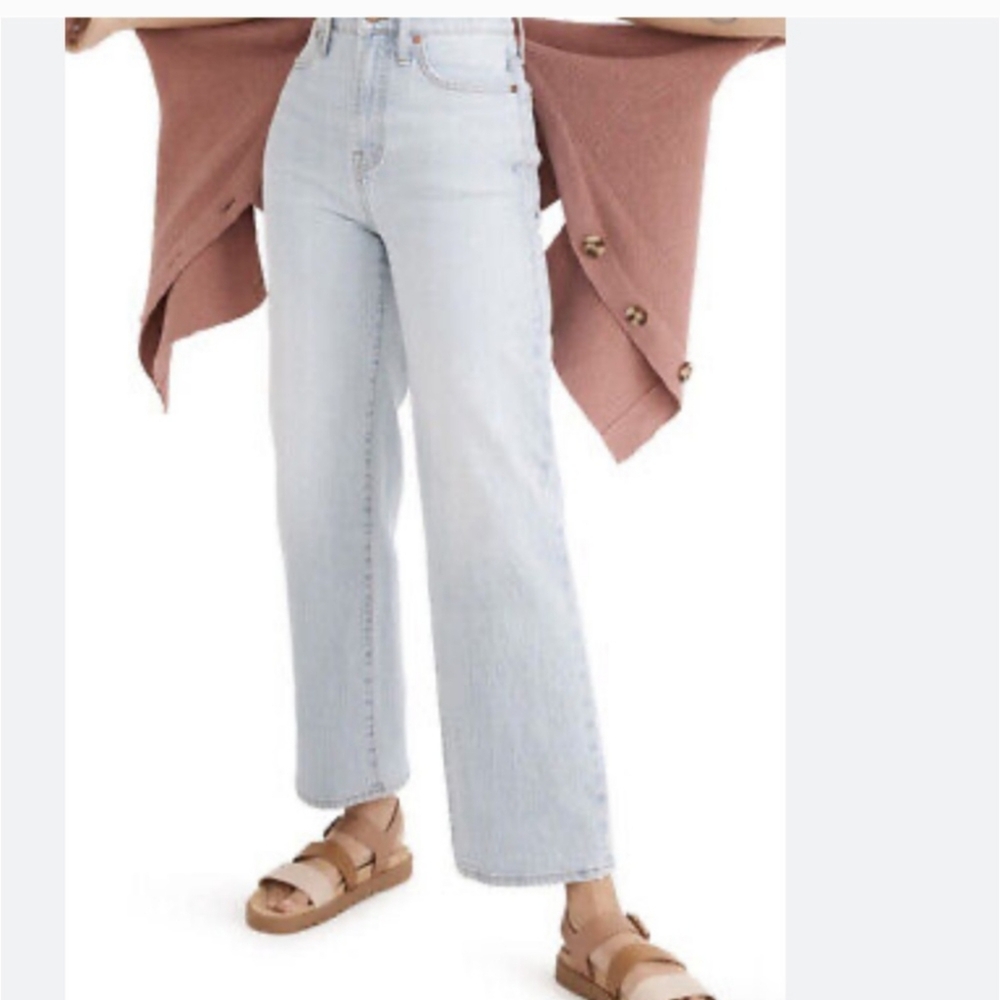Madewell Light Blue Straight Leg Jeans